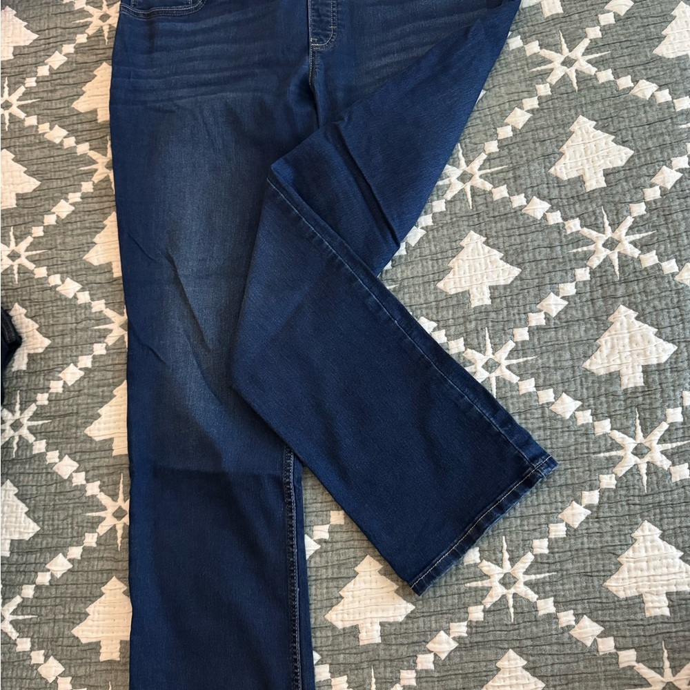 Lee Riders Women's Dark Blue Stretch Waist Jeans